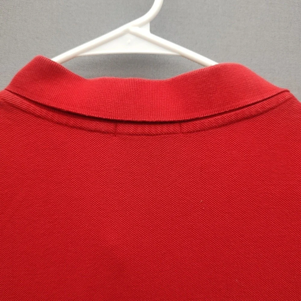 Polo Ralph Lauren 2 Button‎ Short Sleeve Cotton Polo Shirt Men's 4XB Light Red